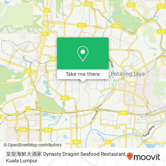 皇龍海鮮大酒家 Dynasty Dragon Seafood Restaurant map