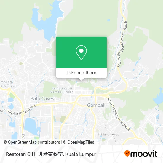 Restoran C.H. 进发茶餐室 map