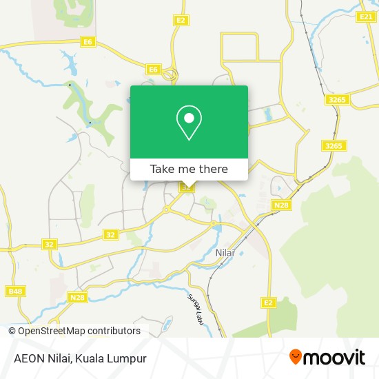 AEON Nilai map