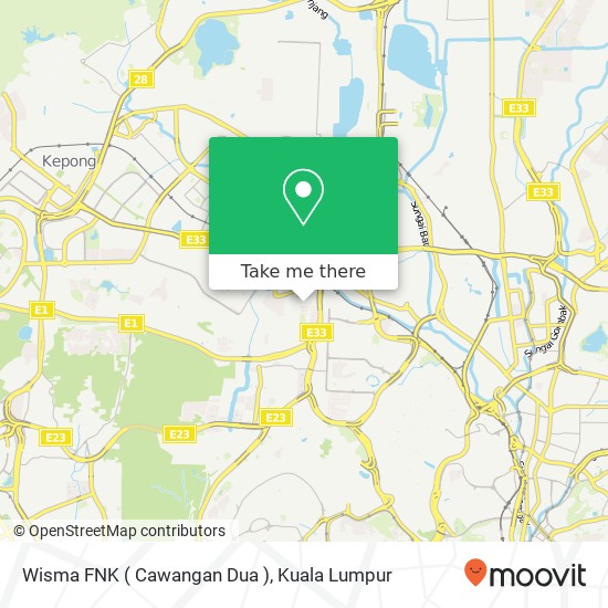 Wisma FNK ( Cawangan Dua ) map