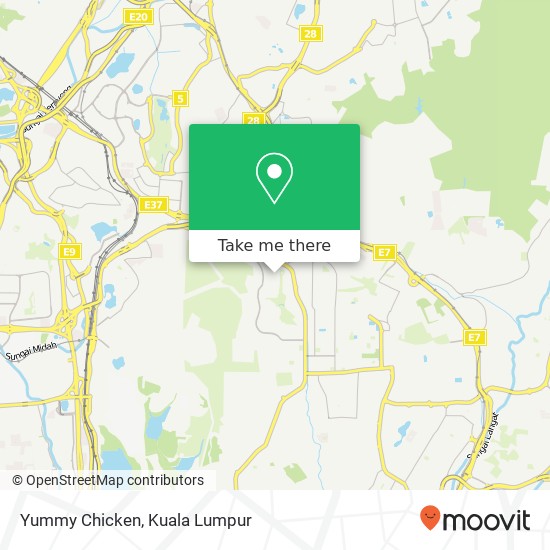 Yummy Chicken map