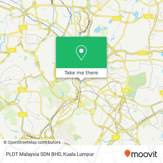 PLDT Malaysia SDN BHD map