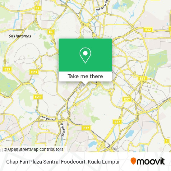 Chap Fan Plaza Sentral Foodcourt map