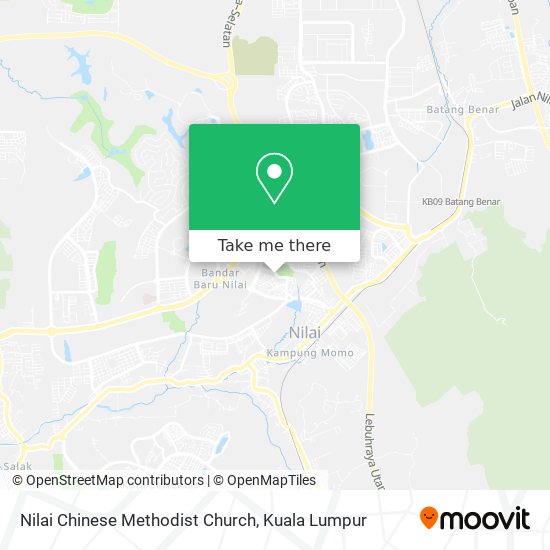 Peta Nilai Chinese Methodist Church