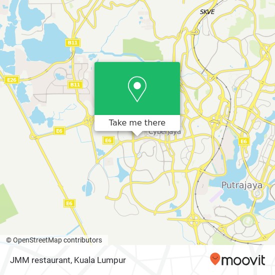 JMM restaurant map