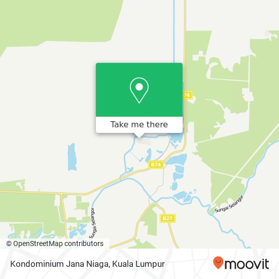 Kondominium Jana Niaga map