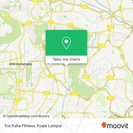 Kia Kaha Fitness map