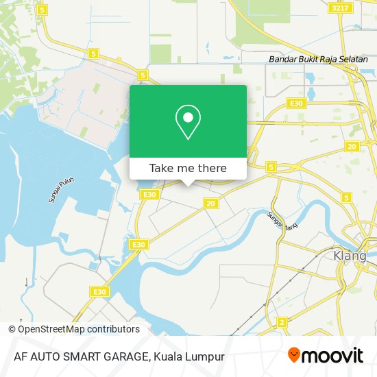 AF AUTO SMART GARAGE map