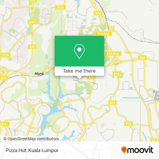 Peta Pizza Hut