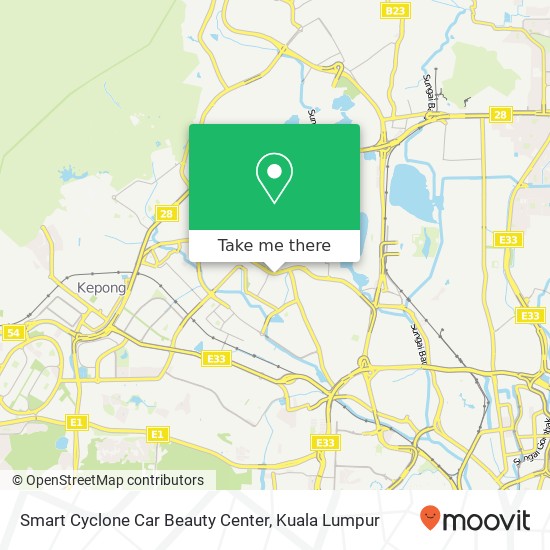 Smart Cyclone Car Beauty Center map