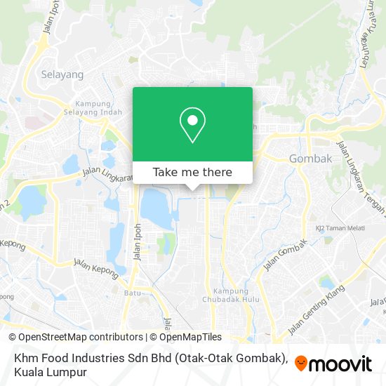 Peta Khm Food Industries Sdn Bhd (Otak-Otak Gombak)