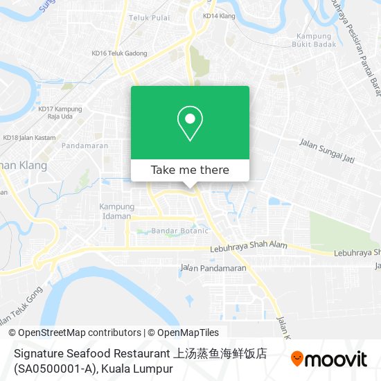 Peta Signature Seafood Restaurant 上汤蒸鱼海鲜饭店 (SA0500001-A)