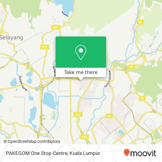 PAKEGOM One Stop Centre map