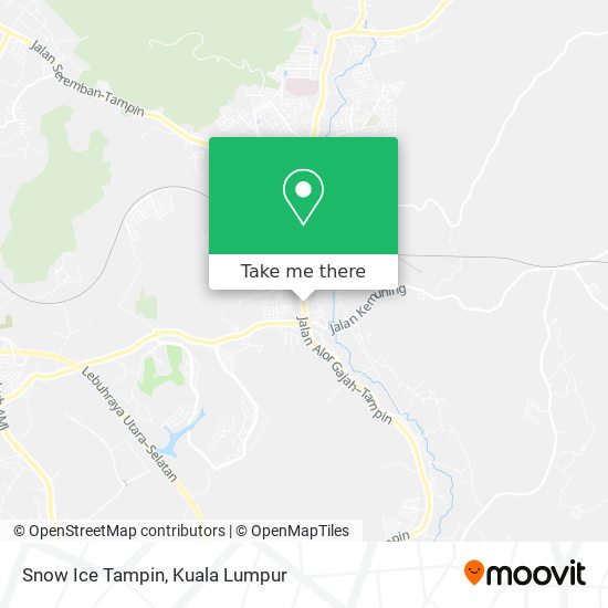 Snow Ice Tampin map