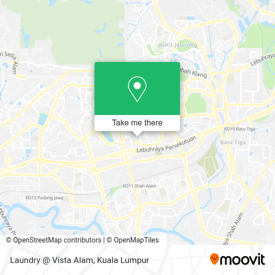 Laundry @ Vista Alam map