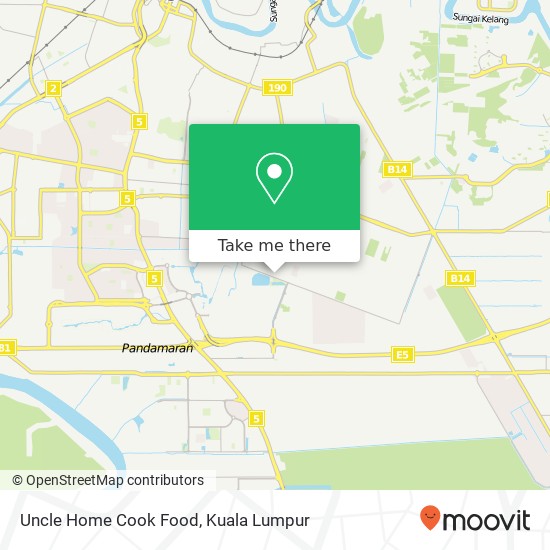 Uncle Home Cook Food map
