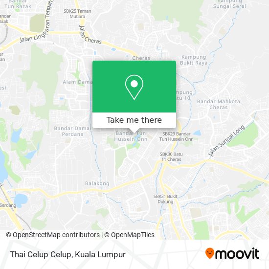 Thai Celup Celup map