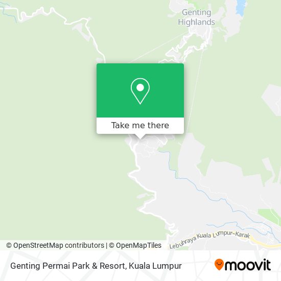 Genting Permai Park & Resort map