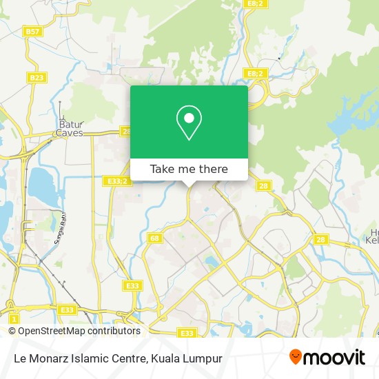 Peta Le Monarz Islamic Centre