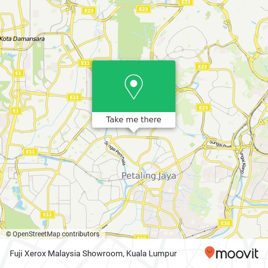 Fuji Xerox Malaysia Showroom map