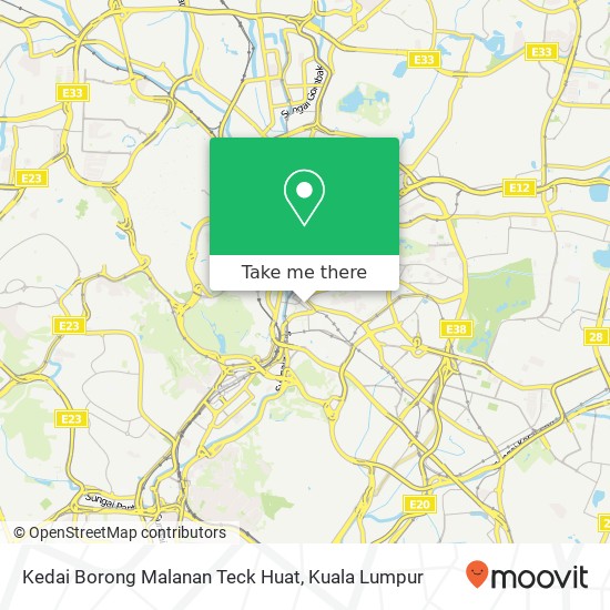 Kedai Borong Malanan Teck Huat map