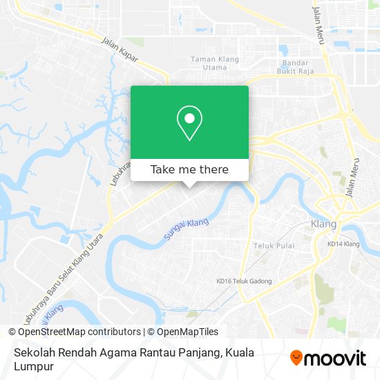 Sekolah Rendah Agama Rantau Panjang map