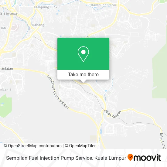 Sembilan Fuel Injection Pump Service map