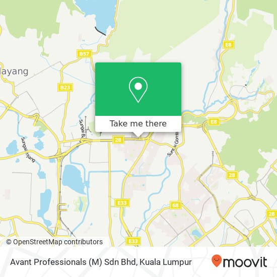 Avant Professionals (M) Sdn Bhd map