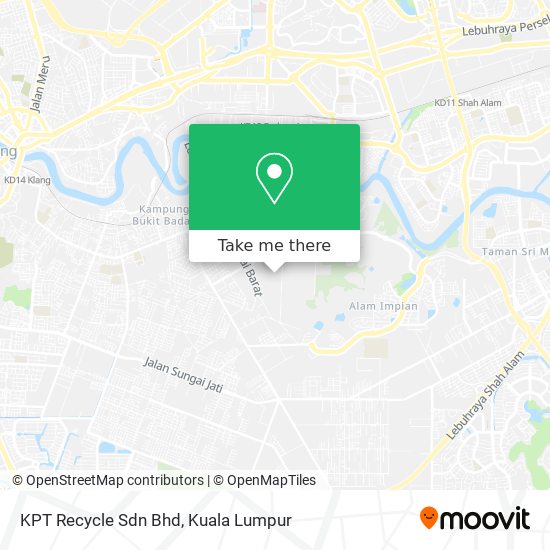 KPT Recycle Sdn Bhd map