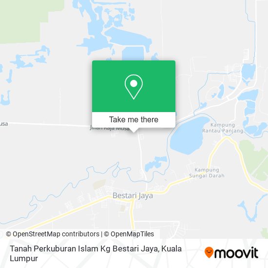 Peta Tanah Perkuburan Islam Kg Bestari Jaya