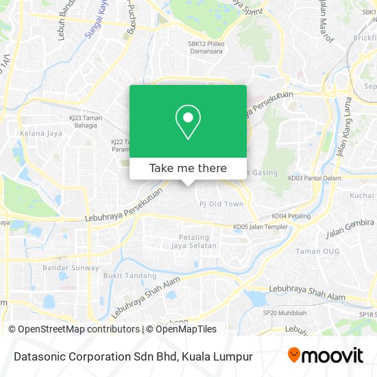 Datasonic Corporation Sdn Bhd map