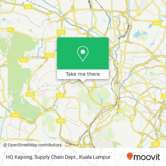 Peta HQ Kepong, Supply Chain Dept.