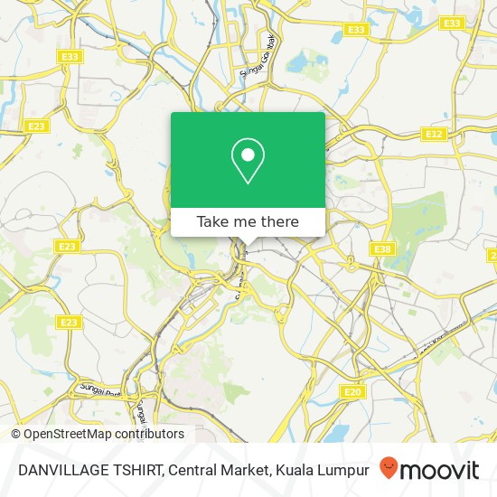 DANVILLAGE TSHIRT, Central Market map