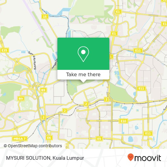 MYSURI SOLUTION map