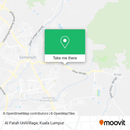 Al Fatah UniVillage map