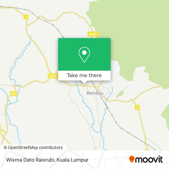 Wisma Dato Raisrubi map