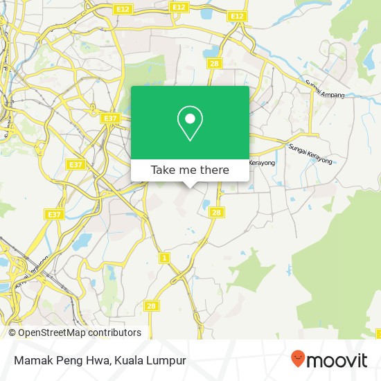 Mamak Peng Hwa map