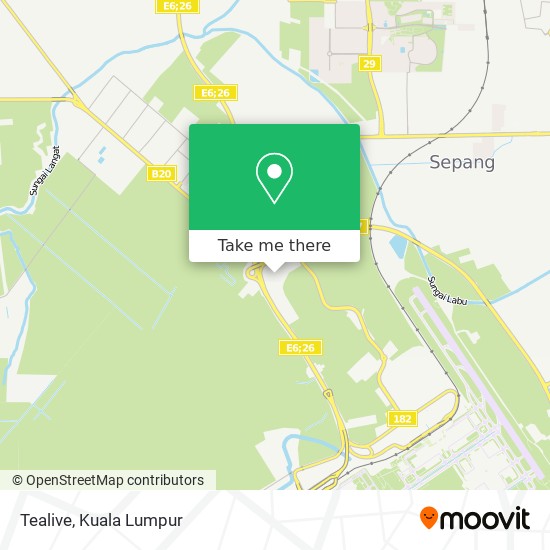 Tealive map