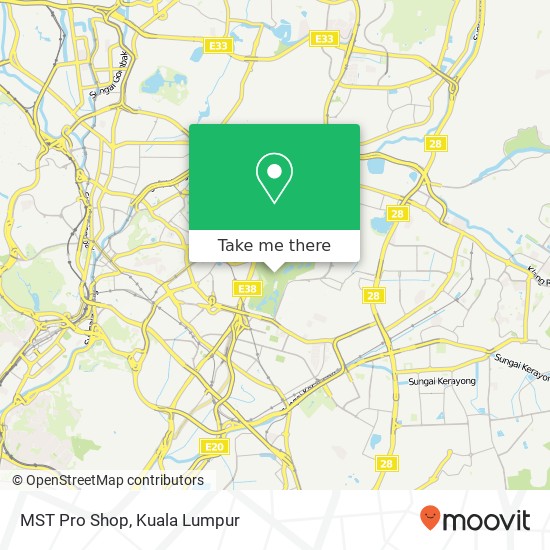 MST Pro Shop map