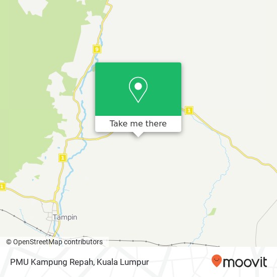 PMU Kampung Repah map