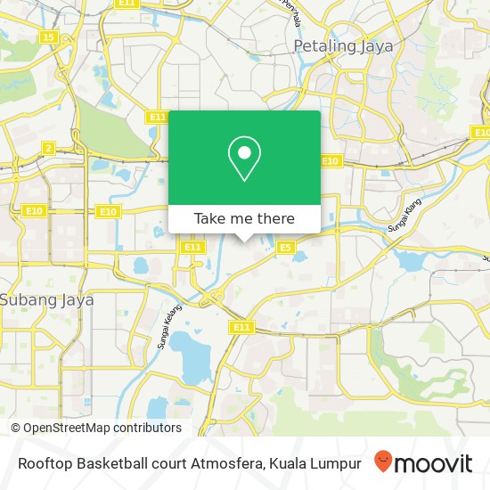 Rooftop Basketball court Atmosfera map