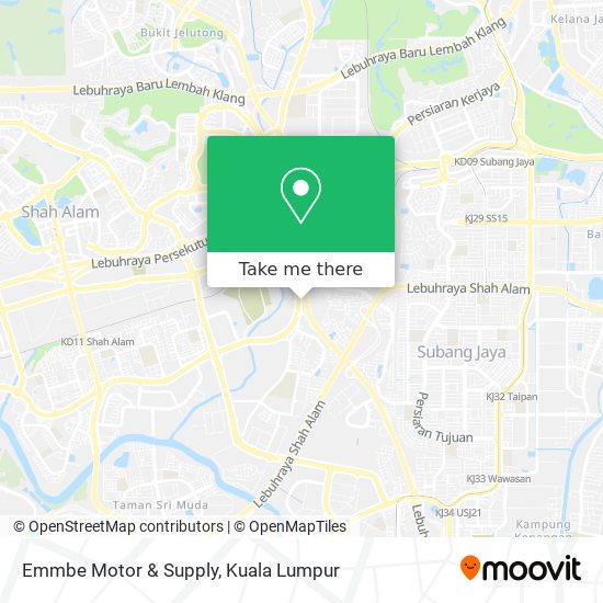 Peta Emmbe Motor & Supply