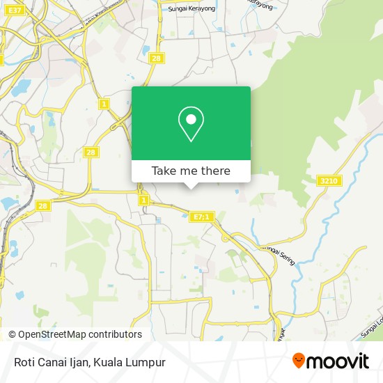 Roti Canai Ijan map