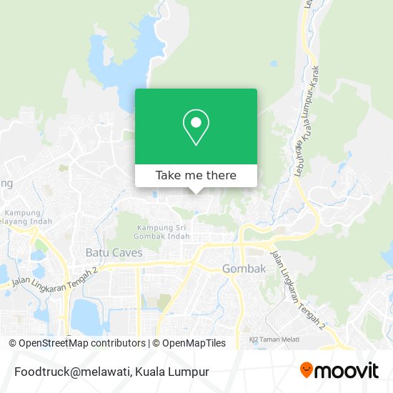 Foodtruck@melawati map