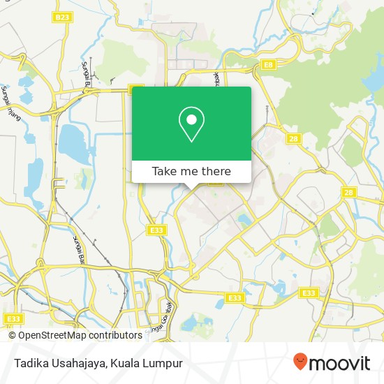 Tadika Usahajaya map