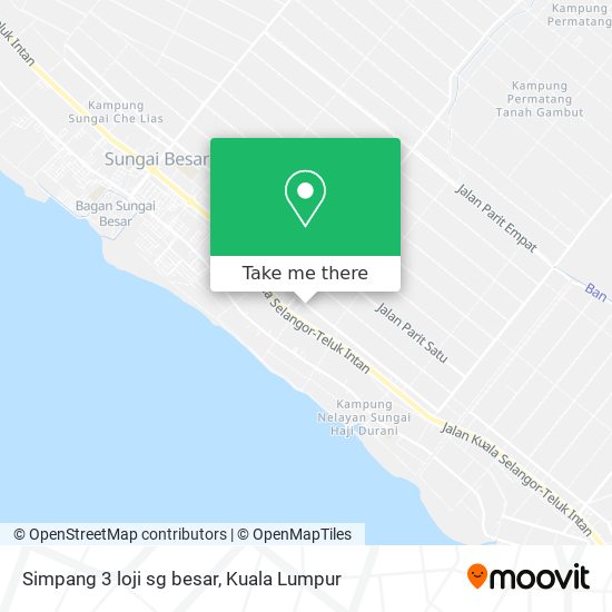 Peta Simpang 3 loji sg besar