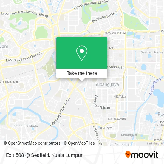 Exit 508 @ Seafield map