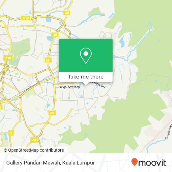 Peta Gallery Pandan Mewah