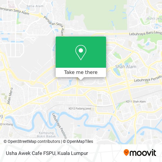 Usha Awek Cafe FSPU map