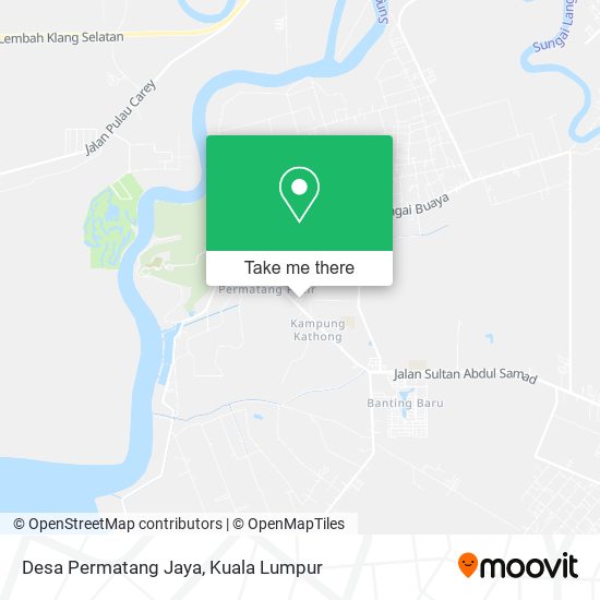 Desa Permatang Jaya map